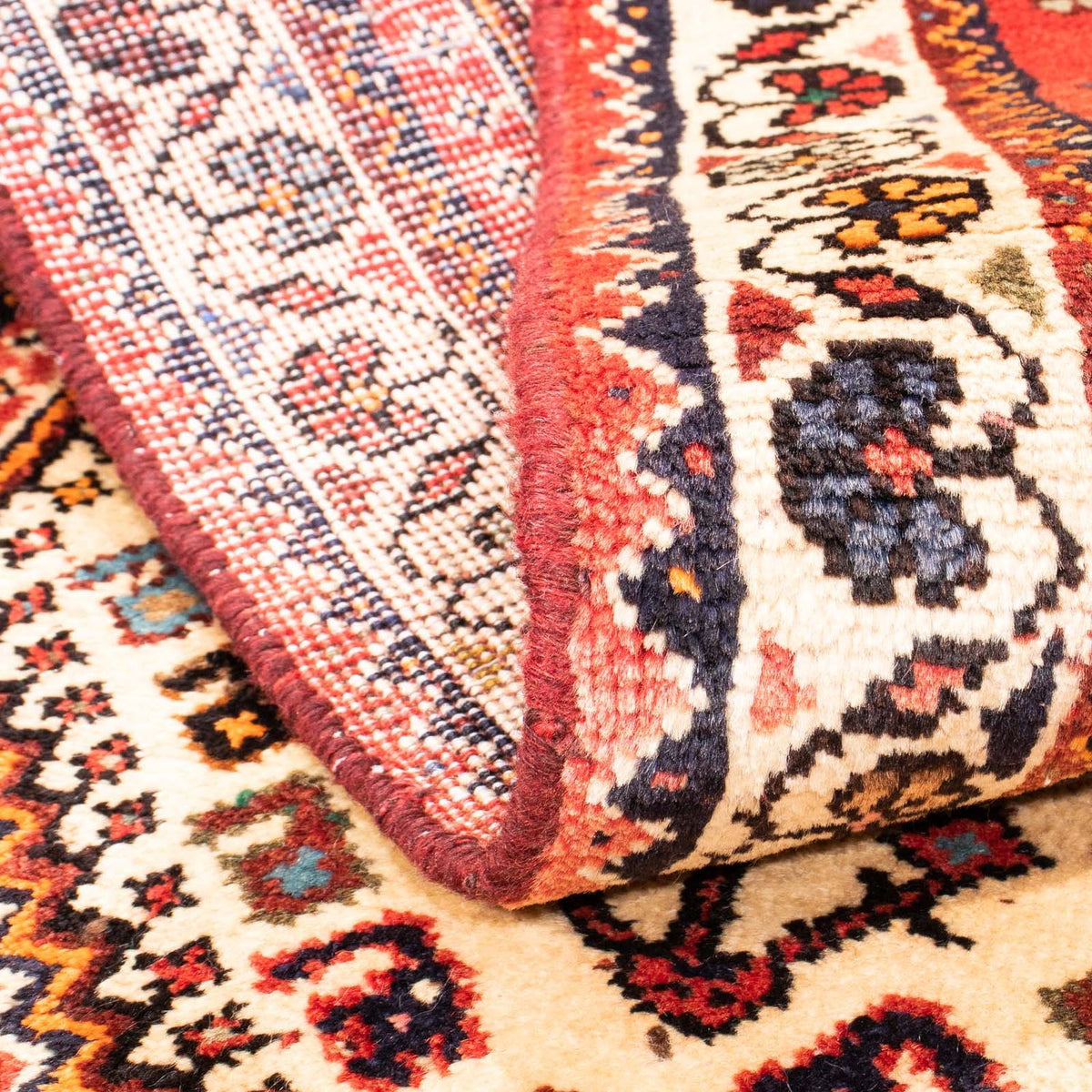 Persisk matta - Nomadic - 154 x 77 cm - beige