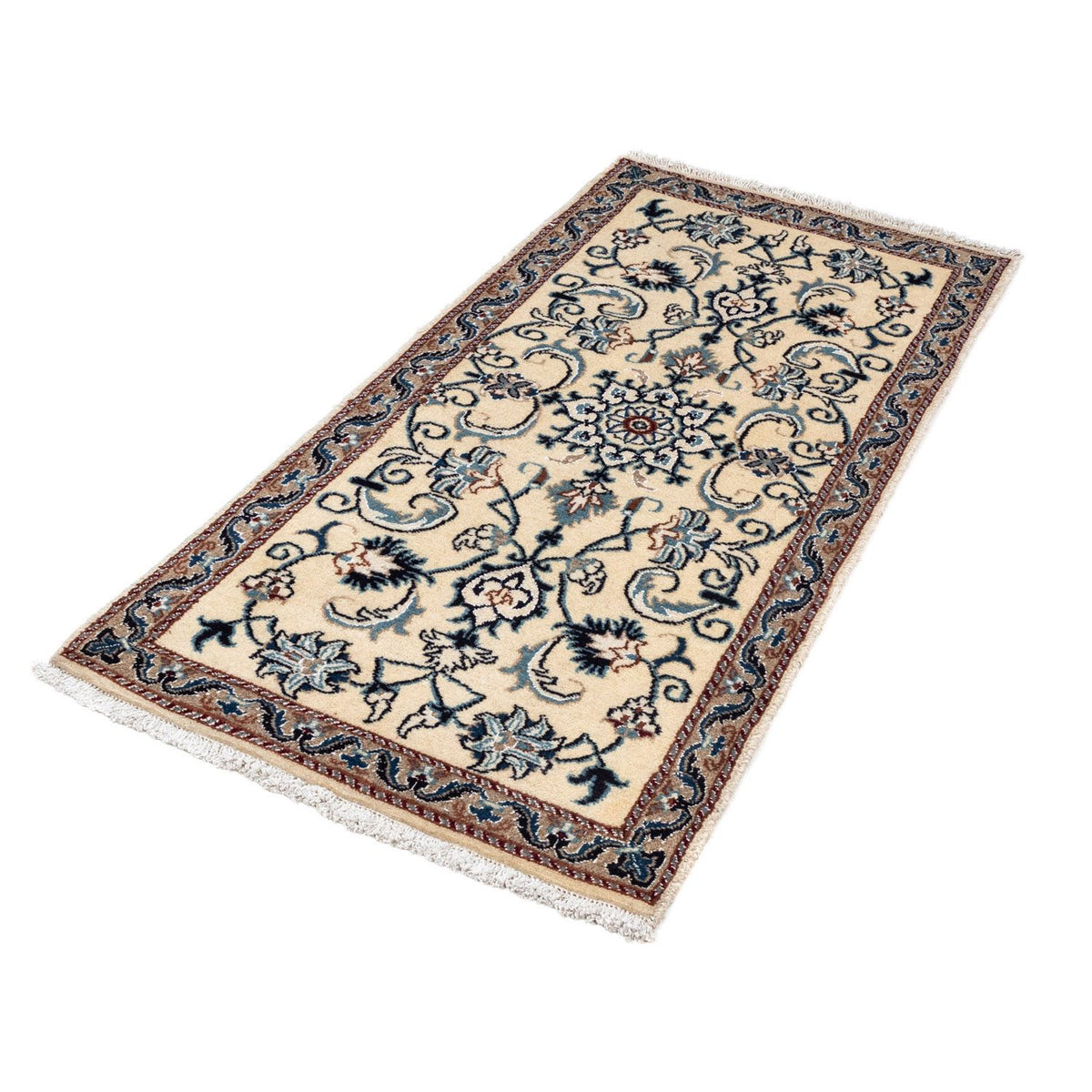 Persisk matta - Nain - 138 x 66 cm - beige