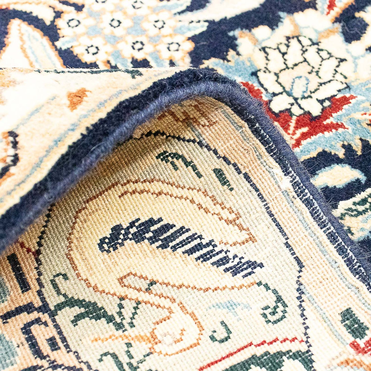 Persisk matta - Classic - 195 x 123 cm - mörkblå