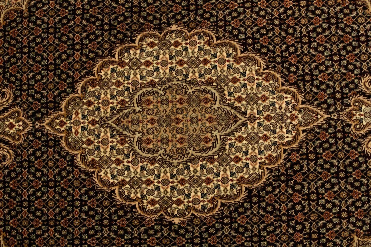 Persisk matta - Tabriz - Royal - 159 x 101 cm - svart