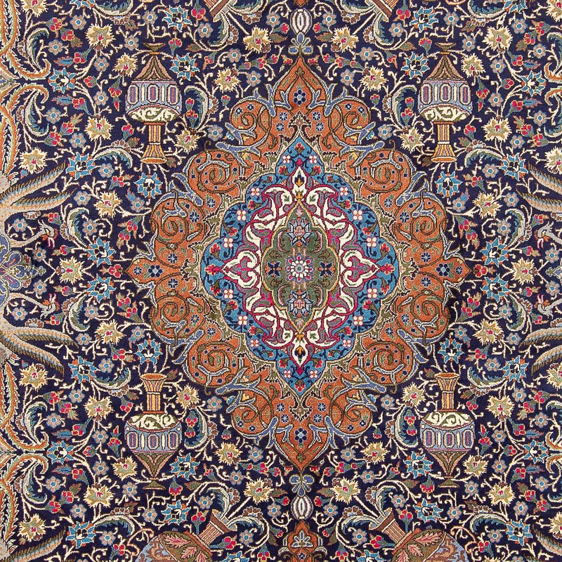 Persisk matta - Classic - 394 x 298 cm - mörkblå