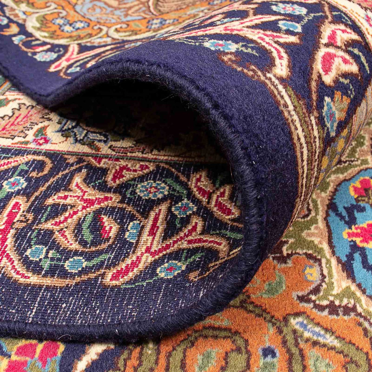 Persisk matta - Classic - 394 x 298 cm - mörkblå