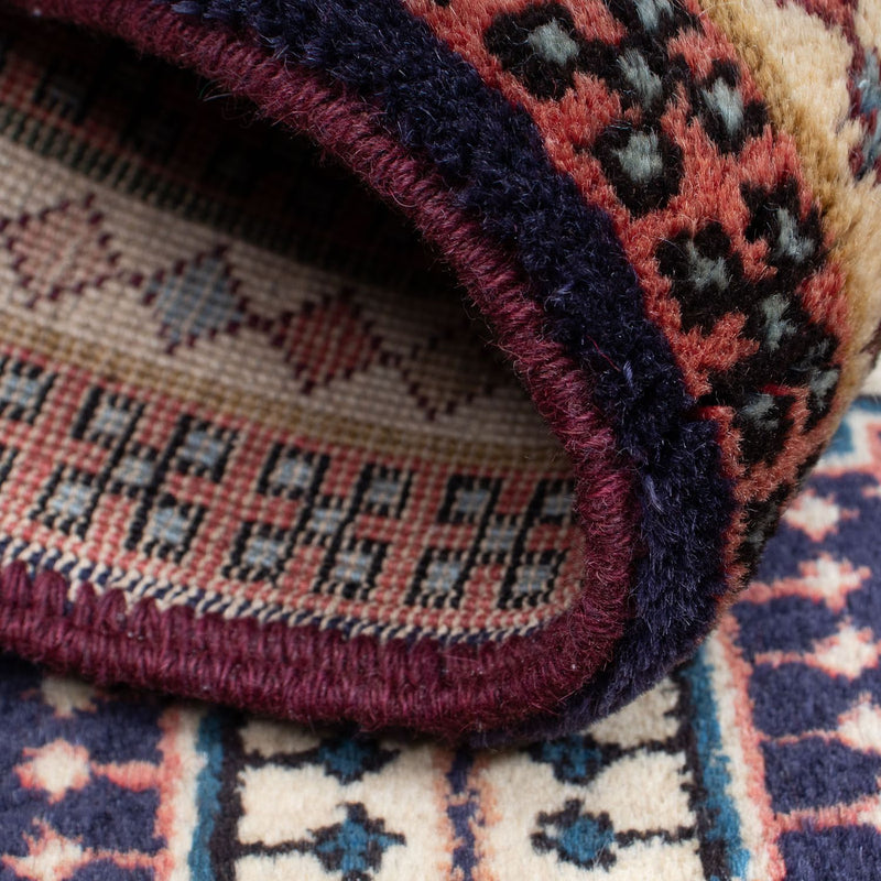 Persisk matta - Nomadic - 95 x 65 cm - ljusbrun