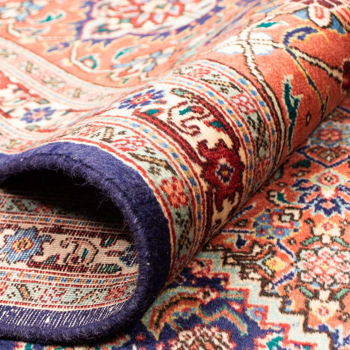 Persisk matta - Tabriz - 377 x 295 cm - flerfärgad