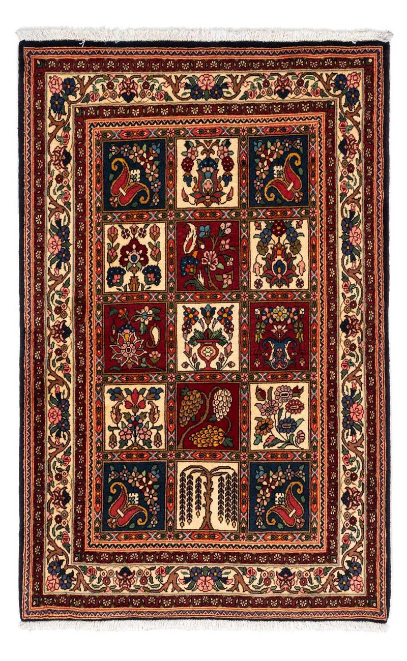 Persisk matta - Nomadic - 150 x 103 cm - mörkblå