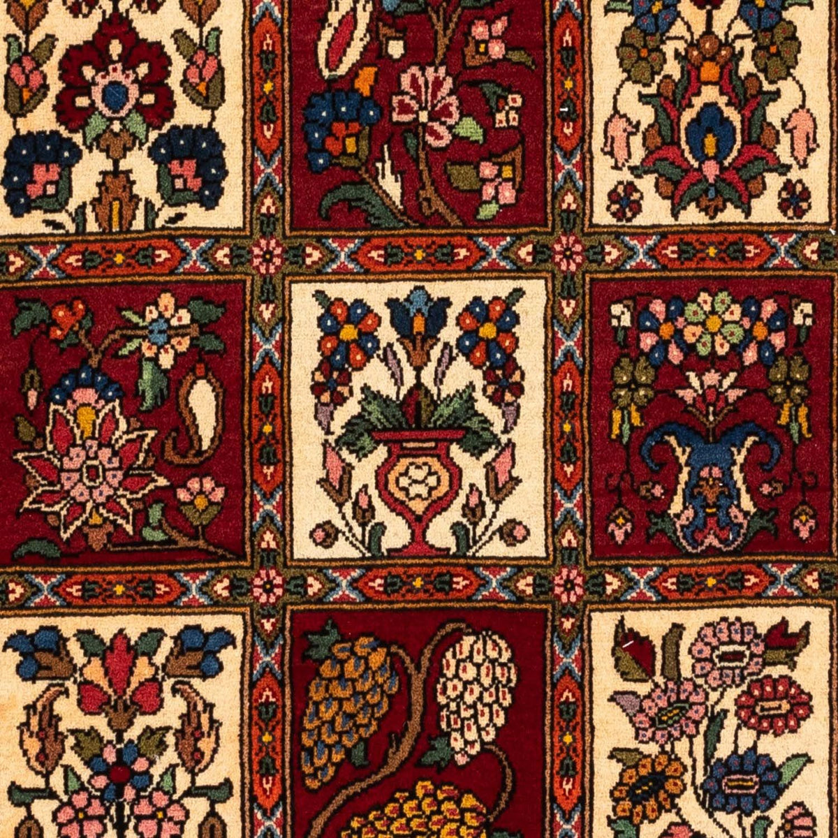 Persisk matta - Nomadic - 150 x 103 cm - mörkblå