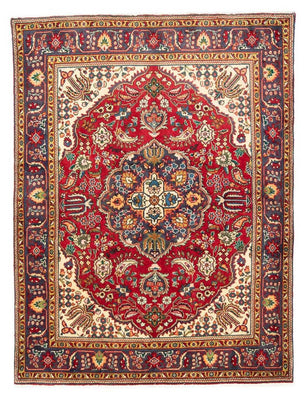 Persisk matta - Tabriz - Royal - 200 x 150 cm - röd