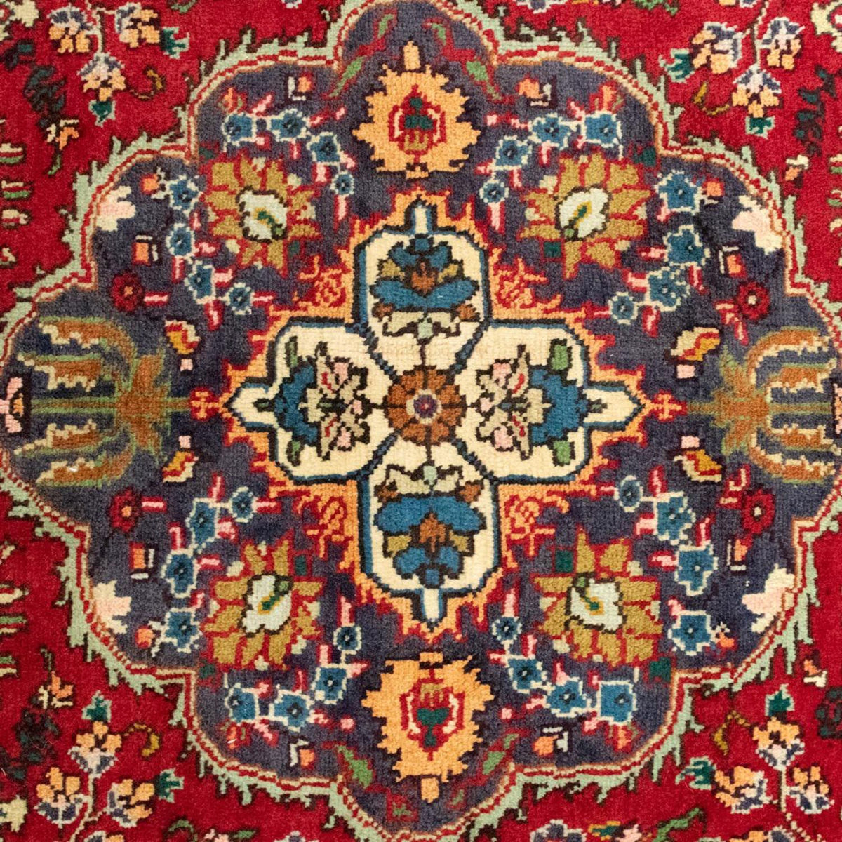 Persisk matta - Tabriz - Royal - 200 x 150 cm - röd