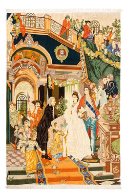 Persisk matta - Tabriz - Royal - 290 x 198 cm - flerfärgad