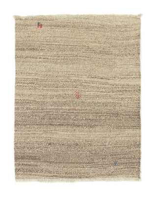 Gabbeh-matta - persisk - 105 x 83 cm - beige