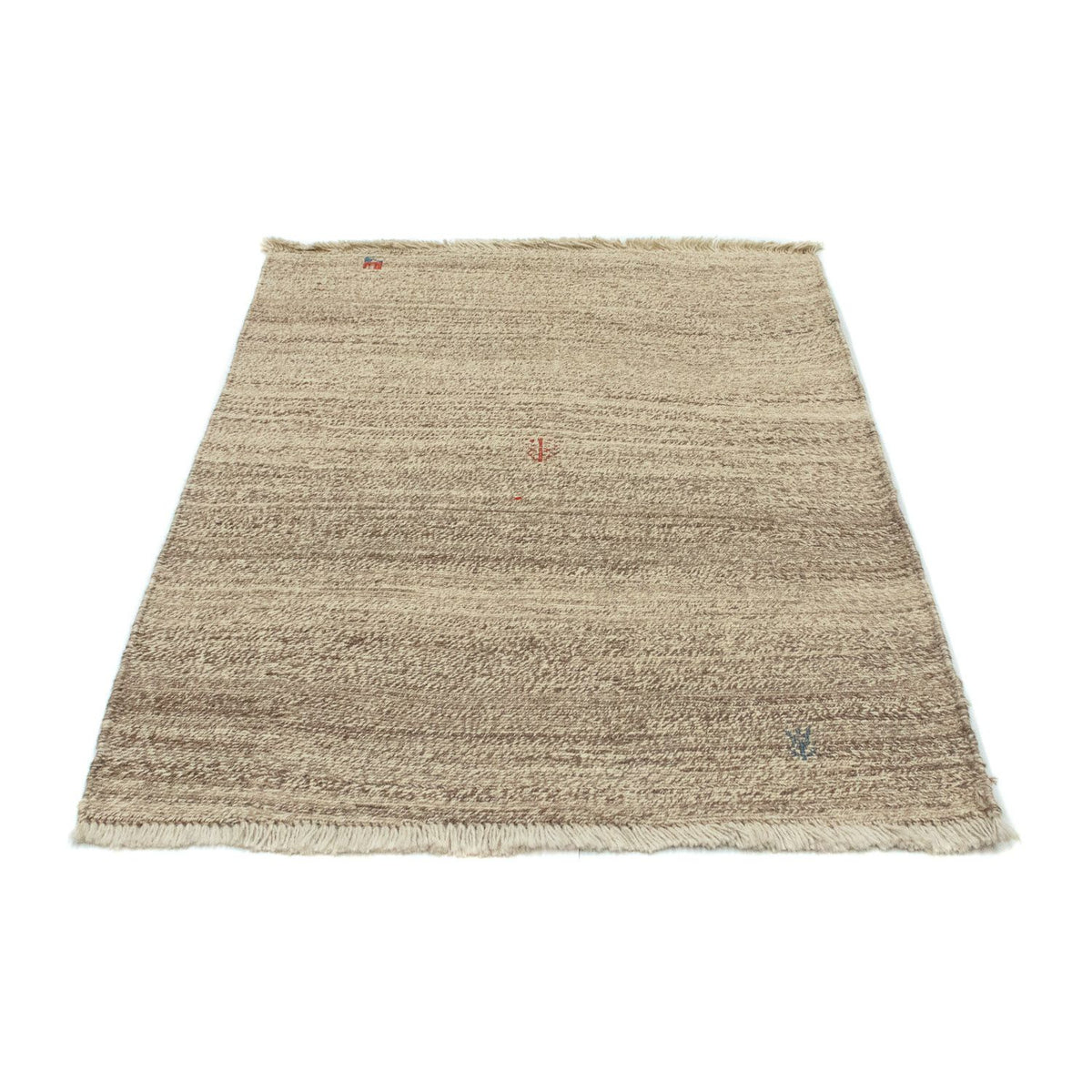 Gabbeh-matta - persisk - 105 x 83 cm - beige