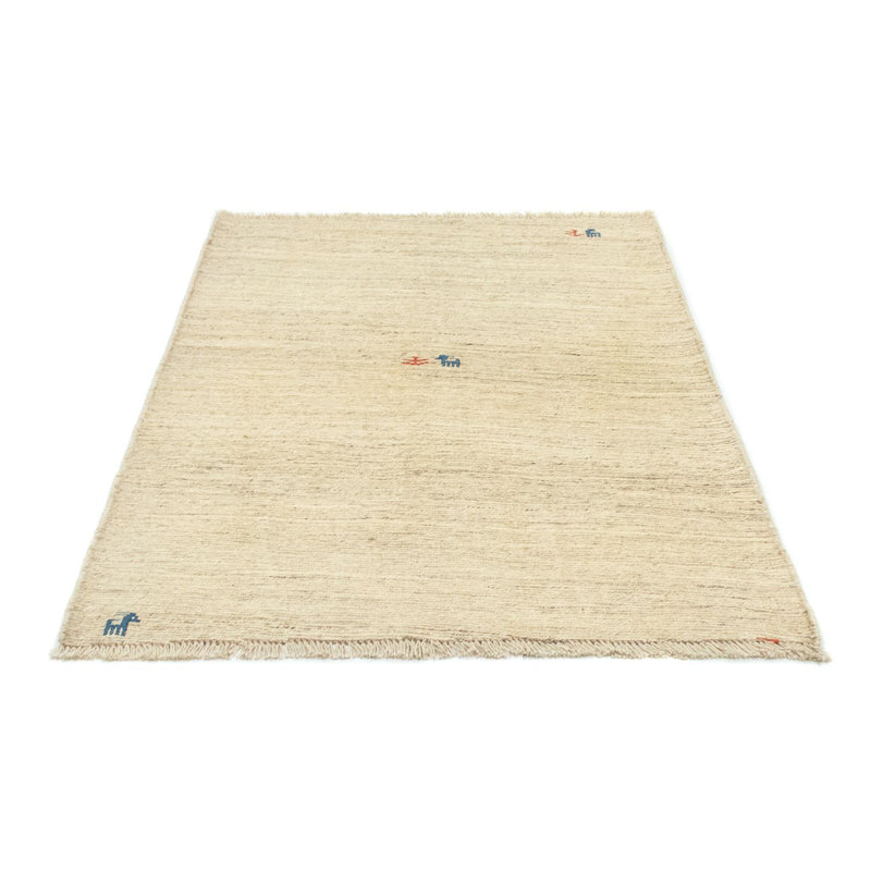 Gabbeh-matta - persisk - 152 x 112 cm - beige