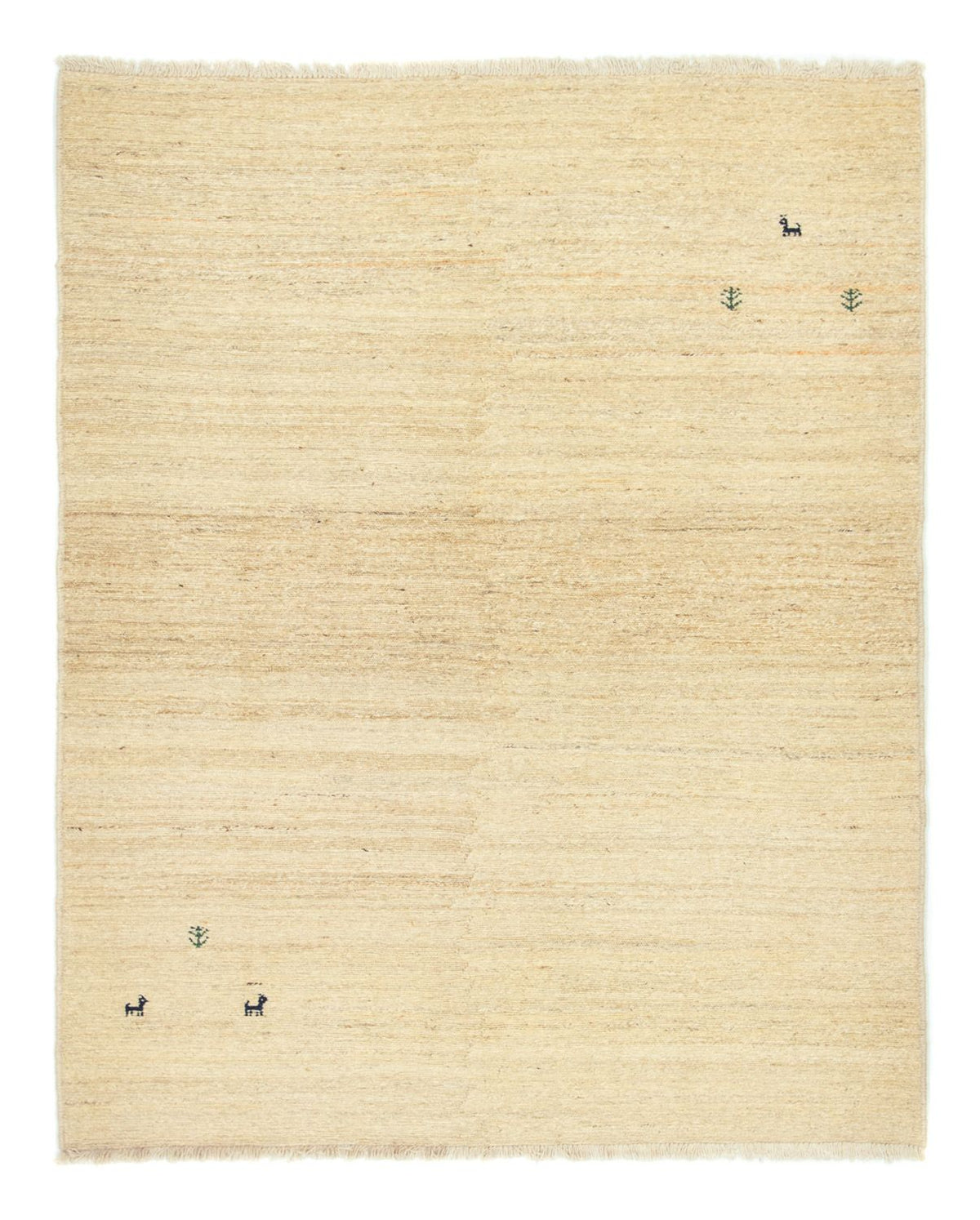 Gabbeh-matta - persisk - 175 x 143 cm - flerfärgad