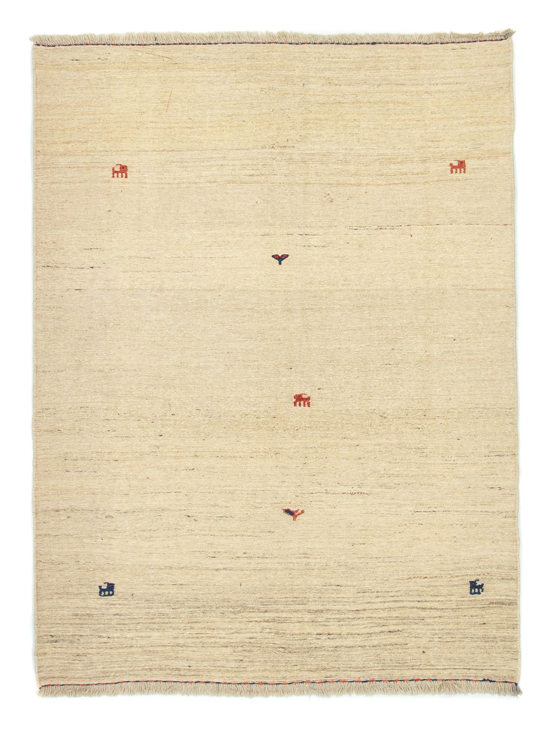 Gabbeh-matta - persisk - 179 x 137 cm - flerfärgad