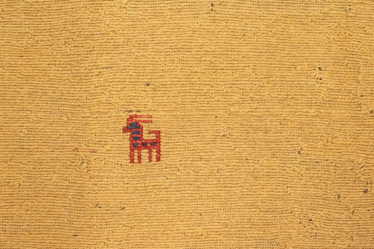 Gabbeh-matta - persisk - 198 x 151 cm - flerfärgad