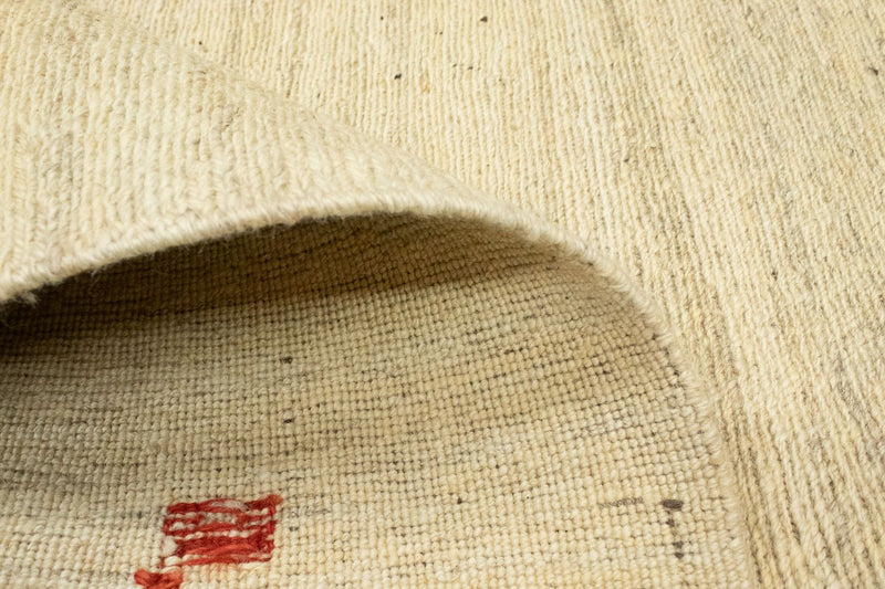 Gabbeh-matta - persisk - 138 x 105 cm - beige