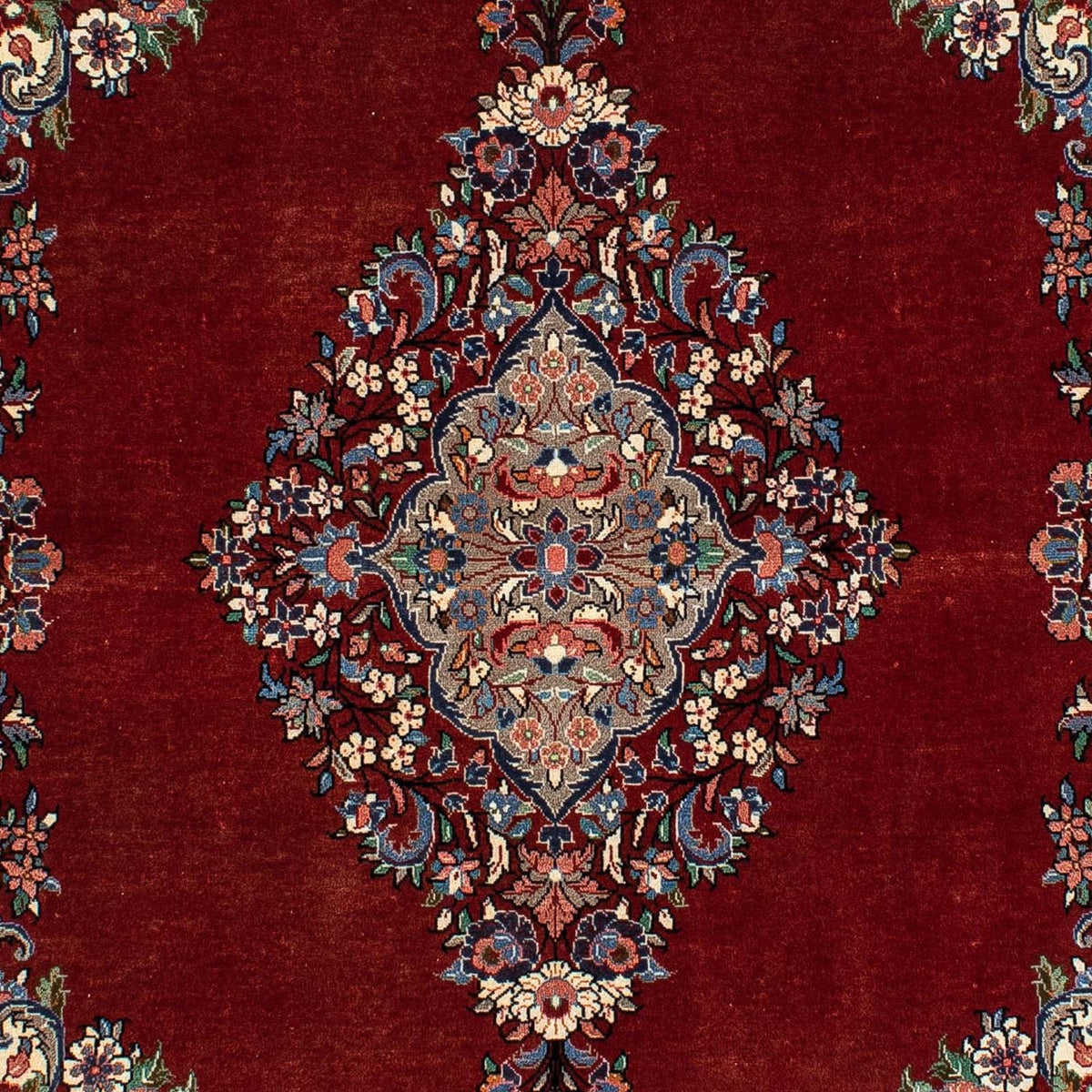 Persisk matta - Ghom - 190 x 130 cm - röd