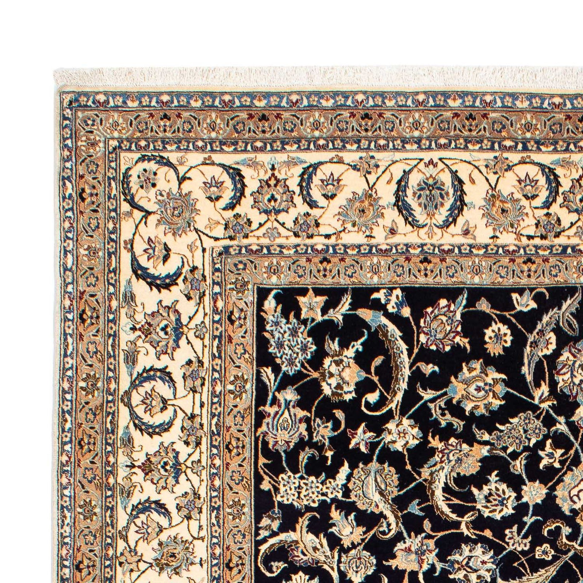 Persisk matta - Nain - Premium - 264 x 172 cm - mörkblå