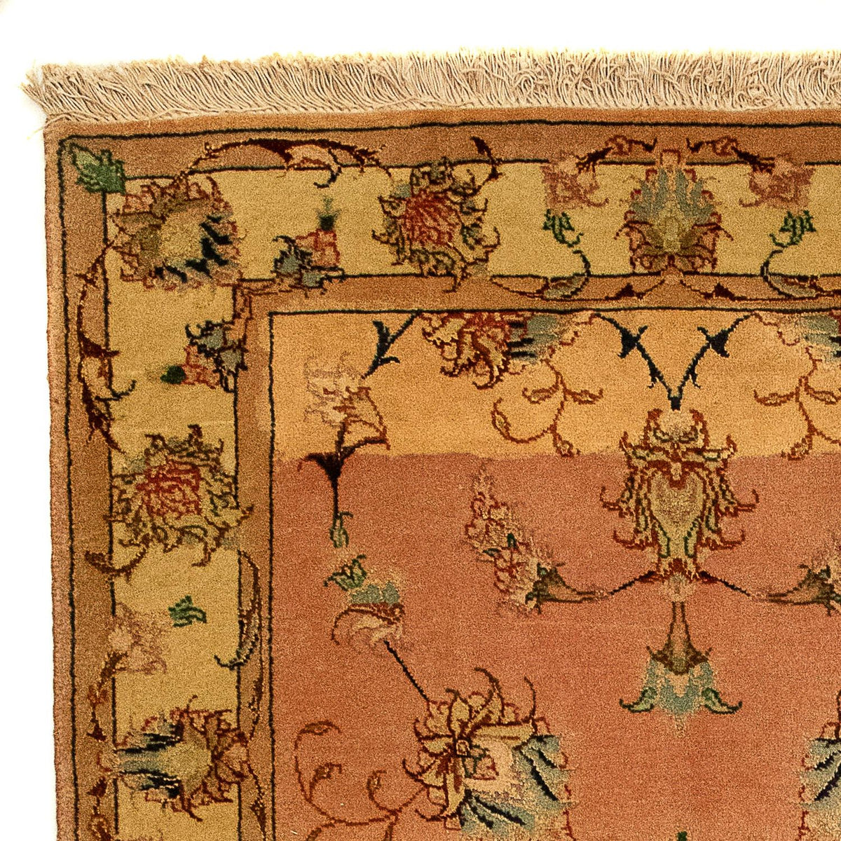 Persisk matta - Tabriz - Royal - 116 x 70 cm - brun