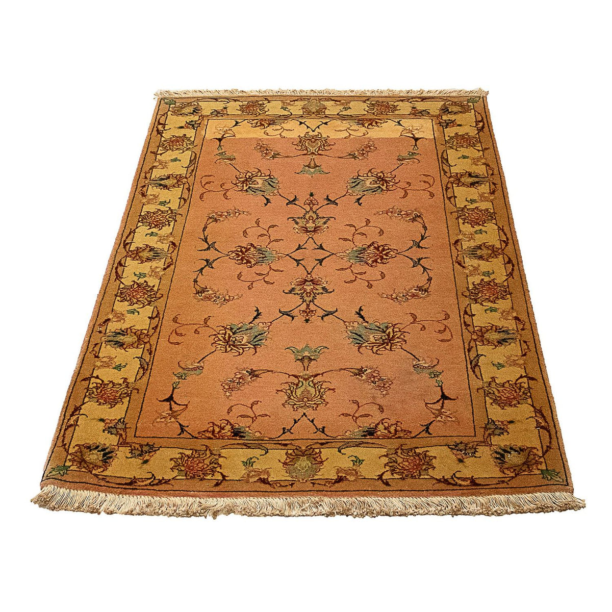 Persisk matta - Tabriz - Royal - 116 x 70 cm - brun