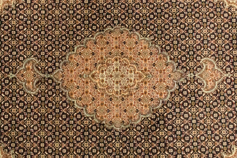 Persisk matta - Tabriz - Royal - 153 x 105 cm - mörkblå