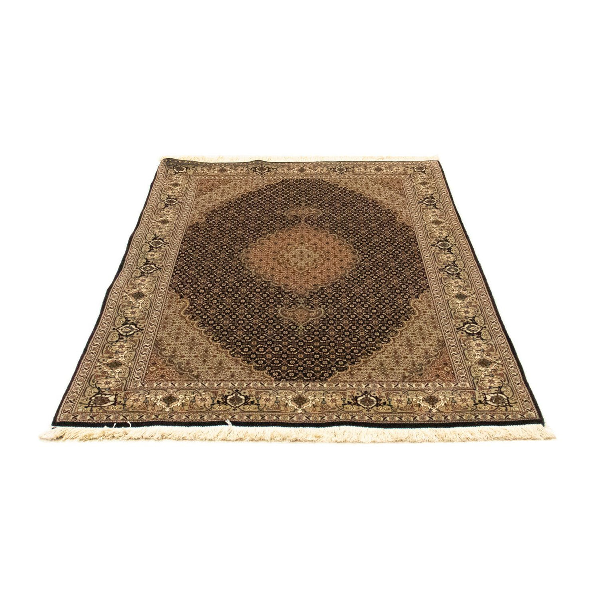 Persisk matta - Tabriz - Royal - 153 x 105 cm - mörkblå