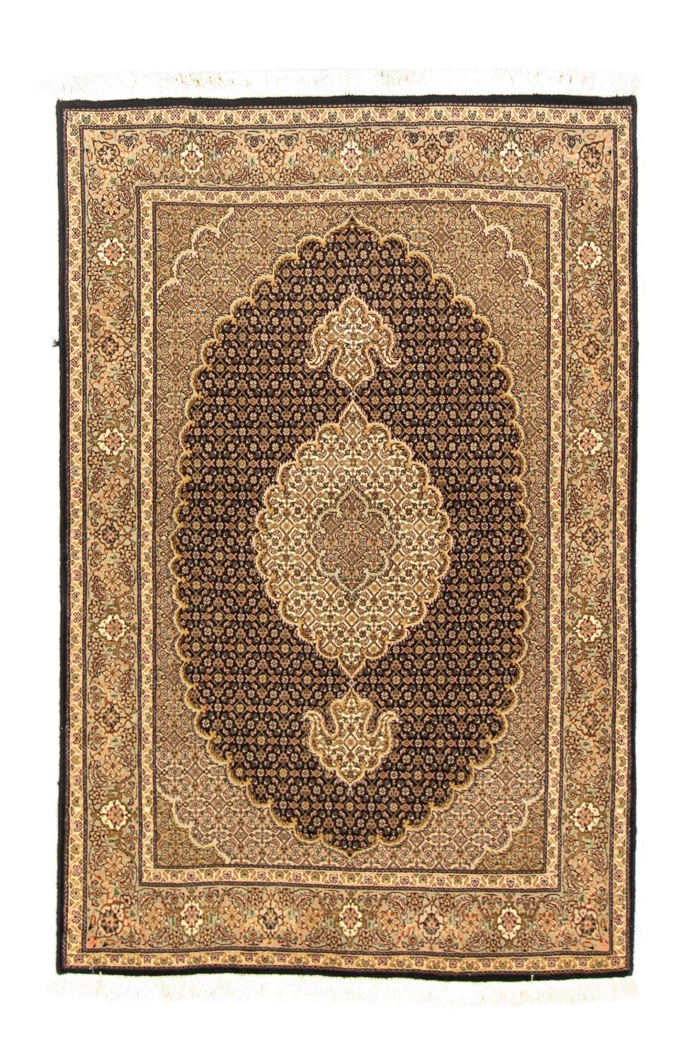 Persisk matta - Tabriz - Royal - 150 x 100 cm - mörkblå