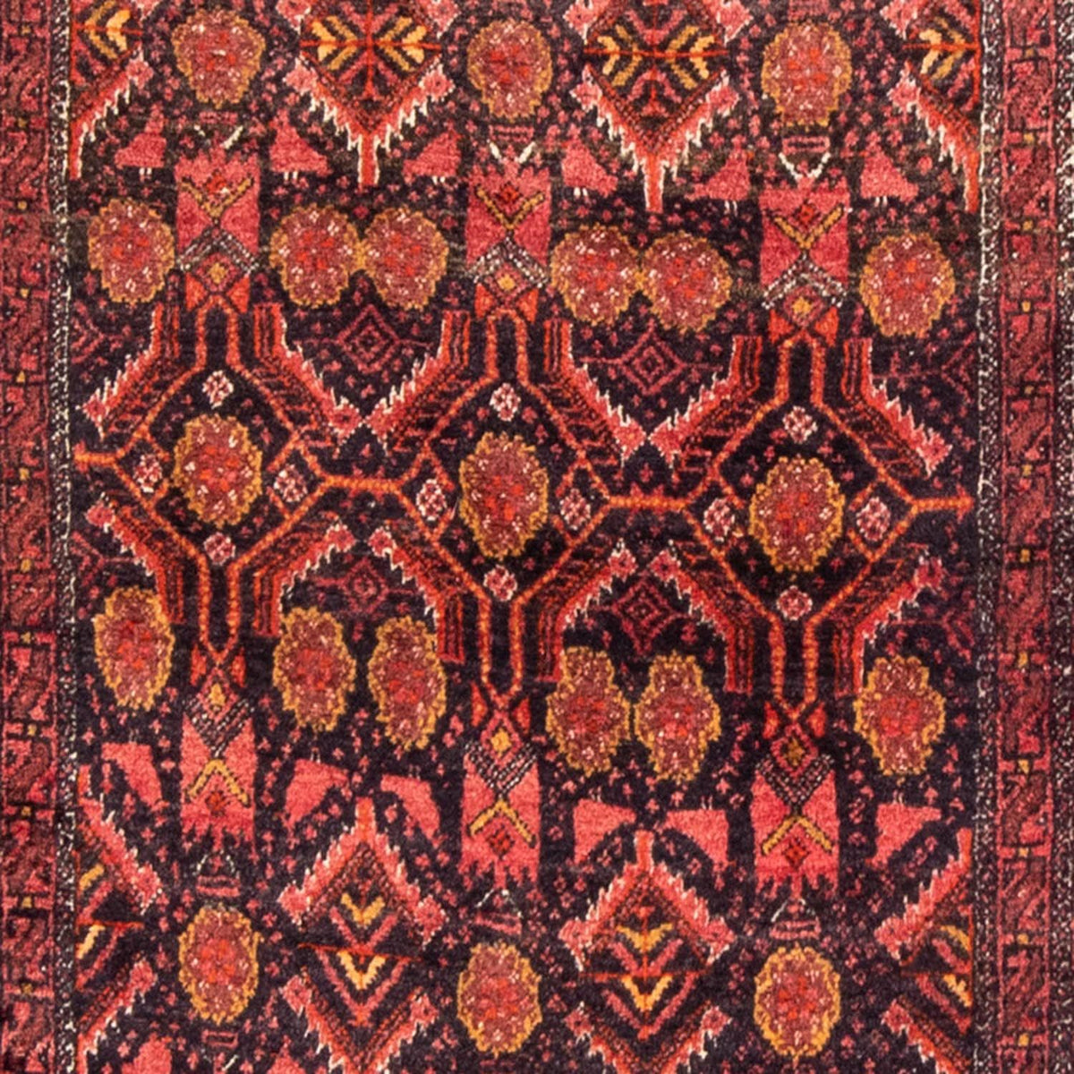 Runner Persisk matta - Nomadic - 202 x 95 cm - röd