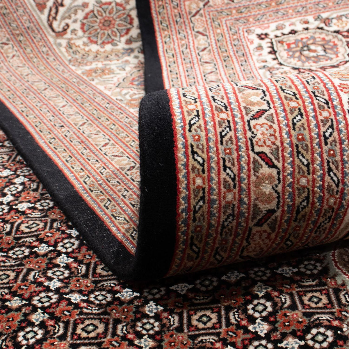 Persisk matta - Tabriz - 346 x 247 cm - mörkblå