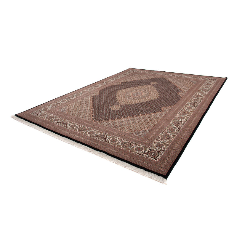 Persisk matta - Tabriz - 346 x 247 cm - mörkblå