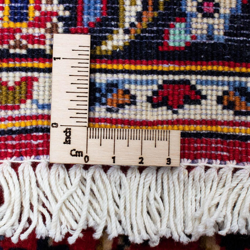 Persiska mattor - Keshan - 126 x 70 cm - mörkröd