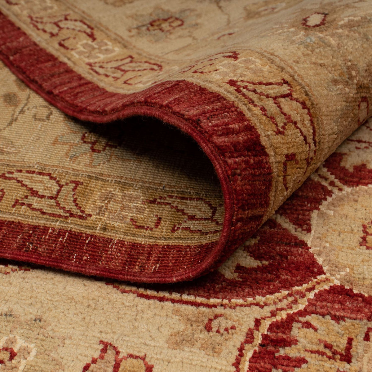 Ziegler Carpet - 293 x 250 cm - mörkröd