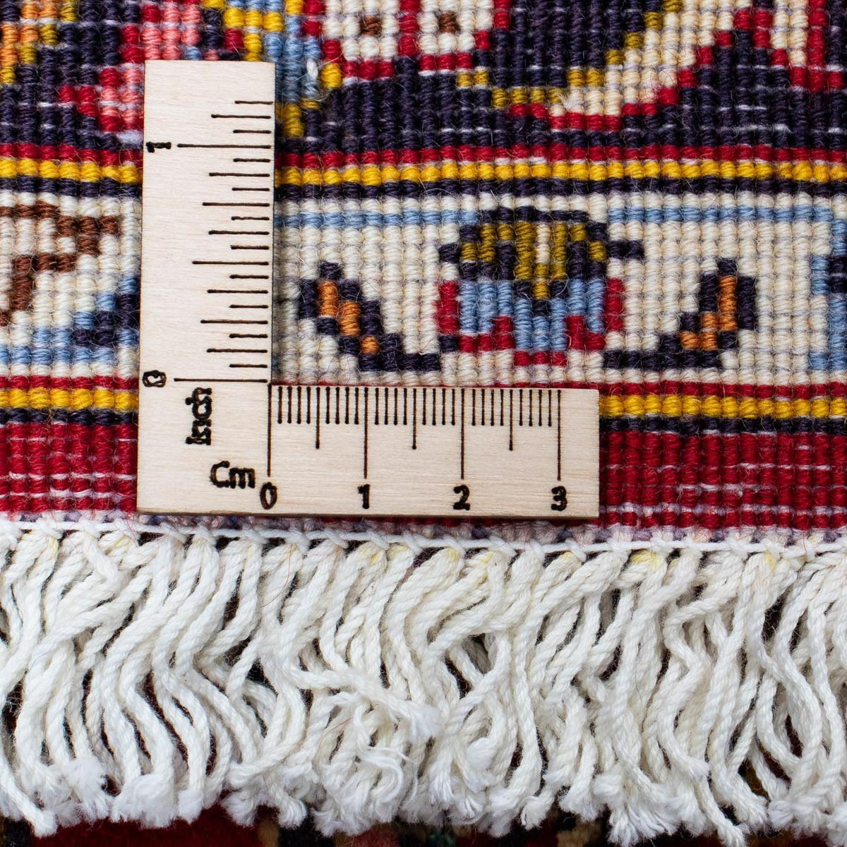 Persiska mattor - Keshan - 118 x 79 cm - röd