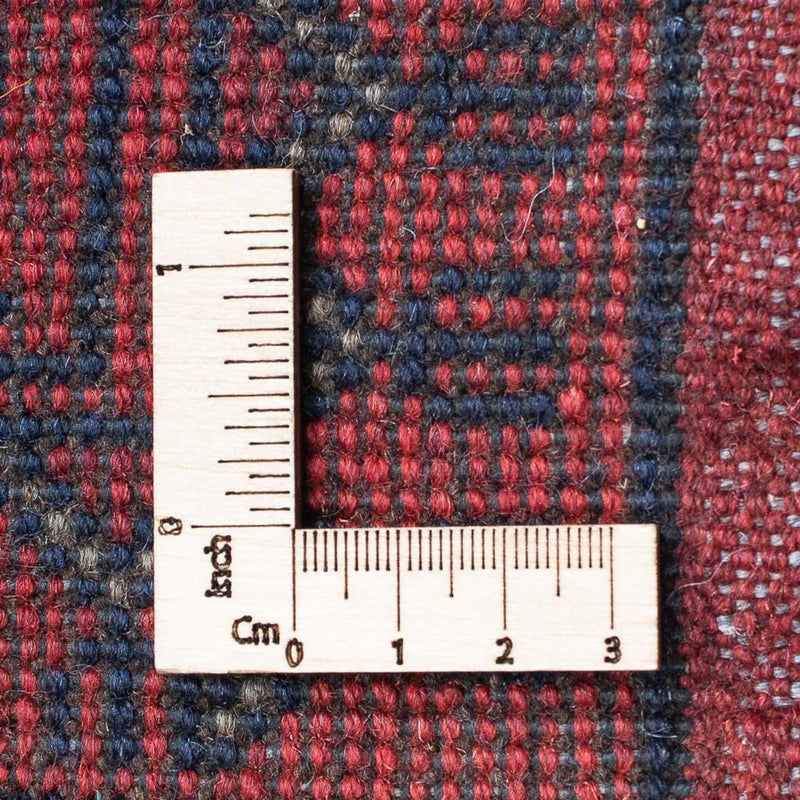 Runner Afghansk matta - Kunduz - 190 x 83 cm - mörkröd