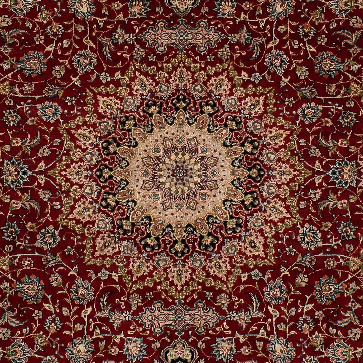 Silk matta - China Silk - 183 x 122 cm - mörkröd