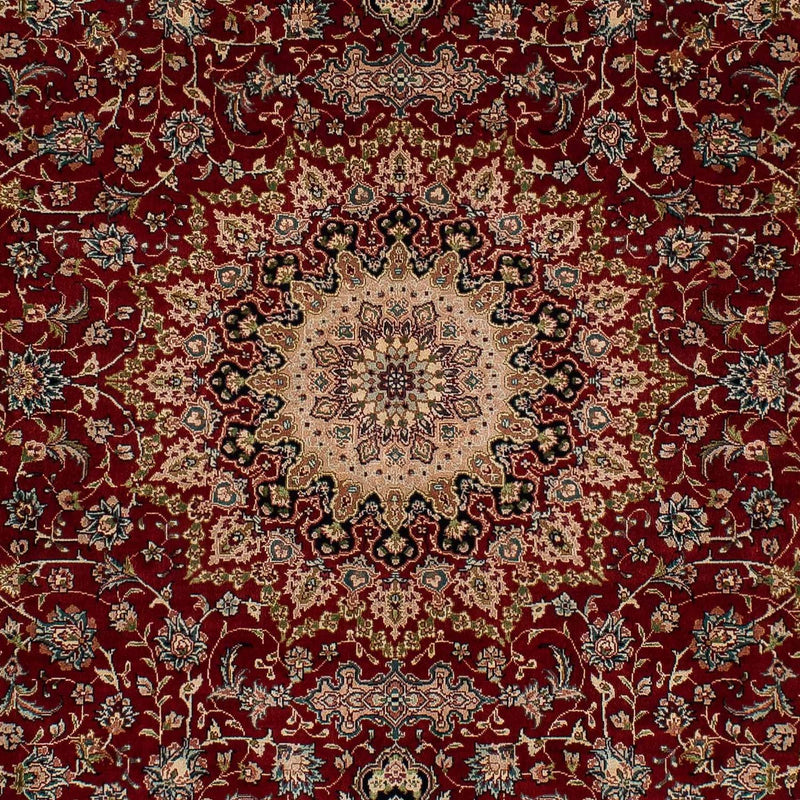 Silk matta - China Silk - 183 x 122 cm - mörkröd