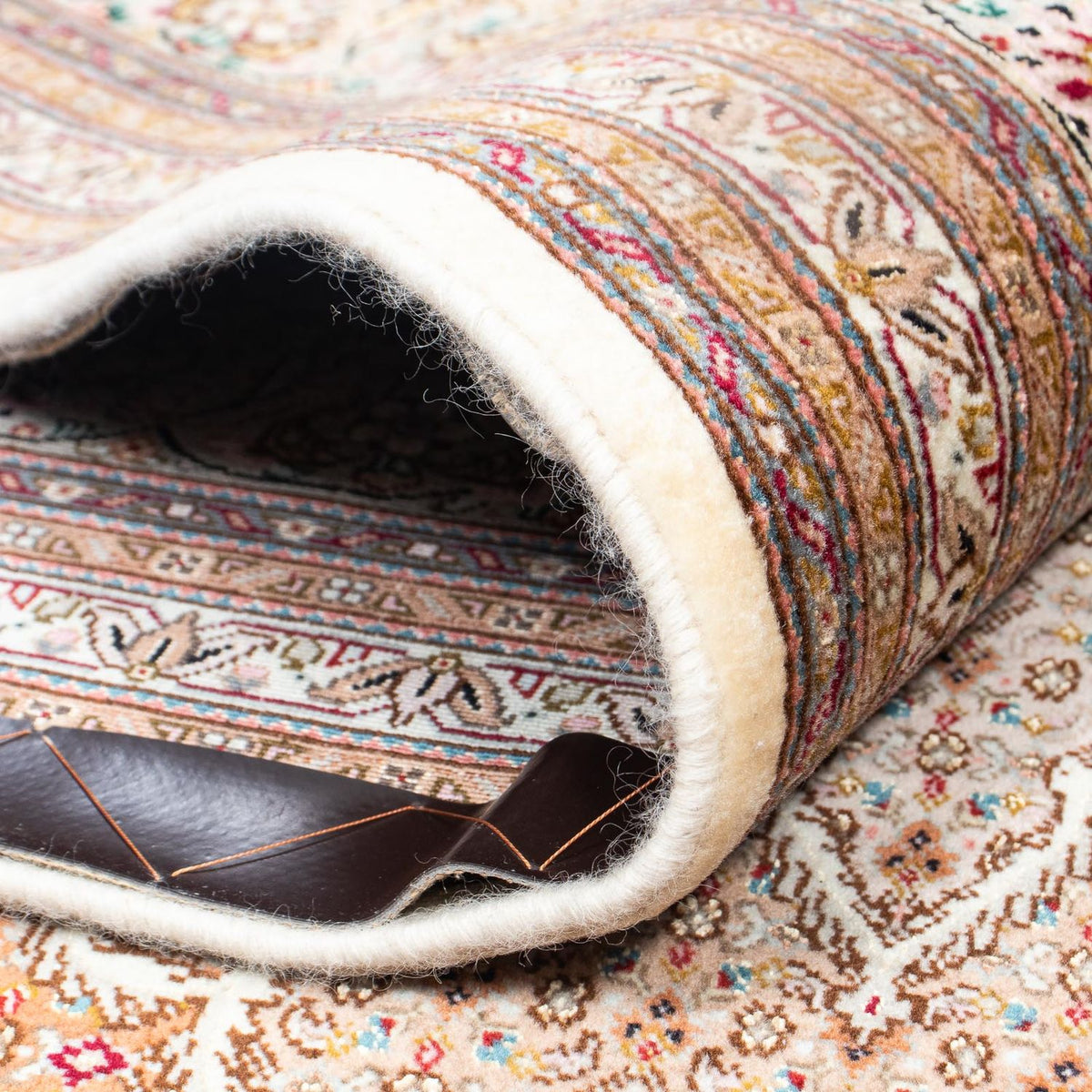 Persisk matta - Tabriz - 363 x 250 cm - ljusbrun