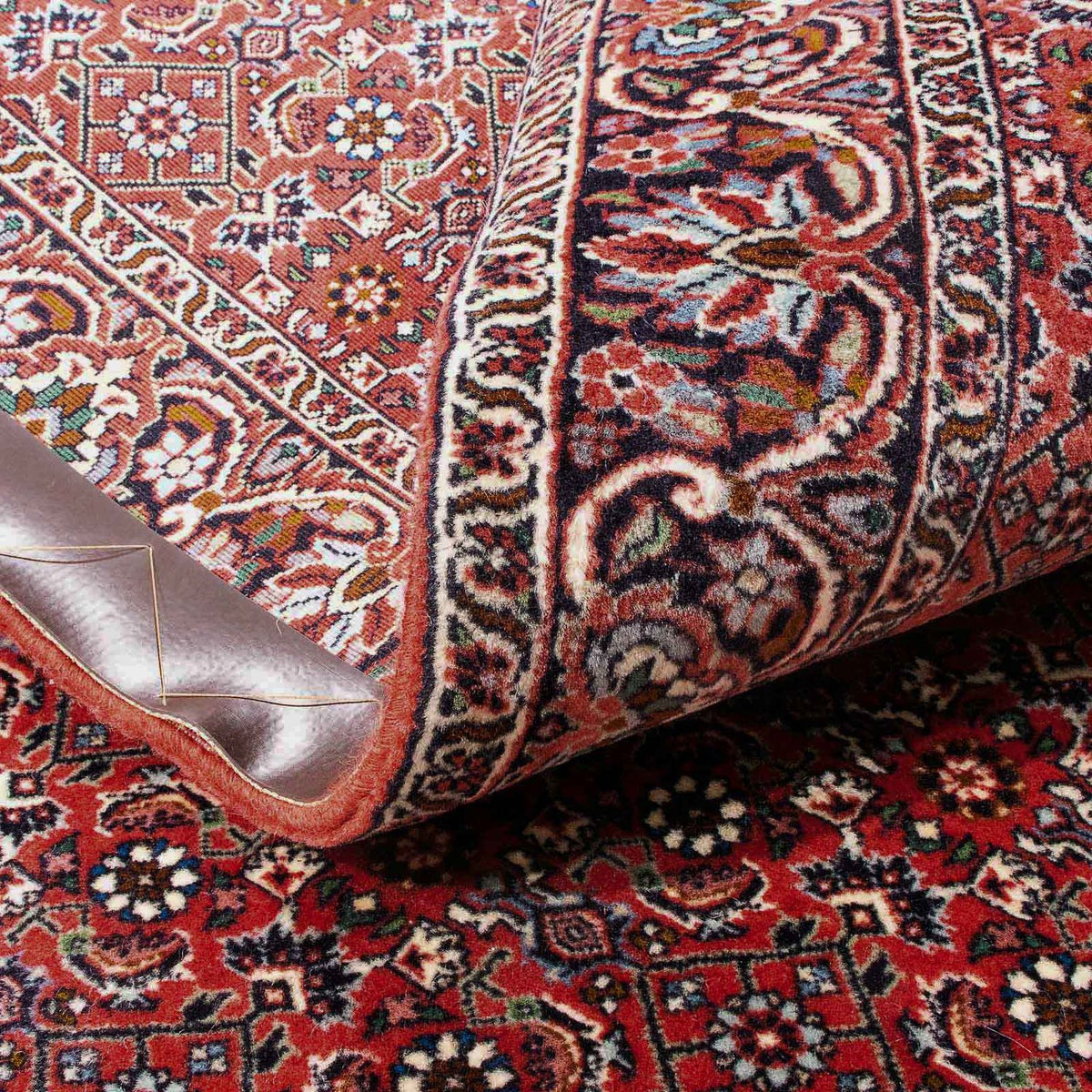 Persisk matta - Bijar - 174 x 111 cm - röd