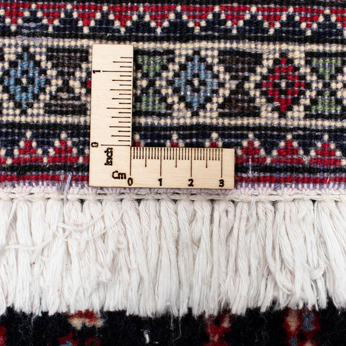 Persisk matta - Nomadic - 128 x 79 cm - mörkröd