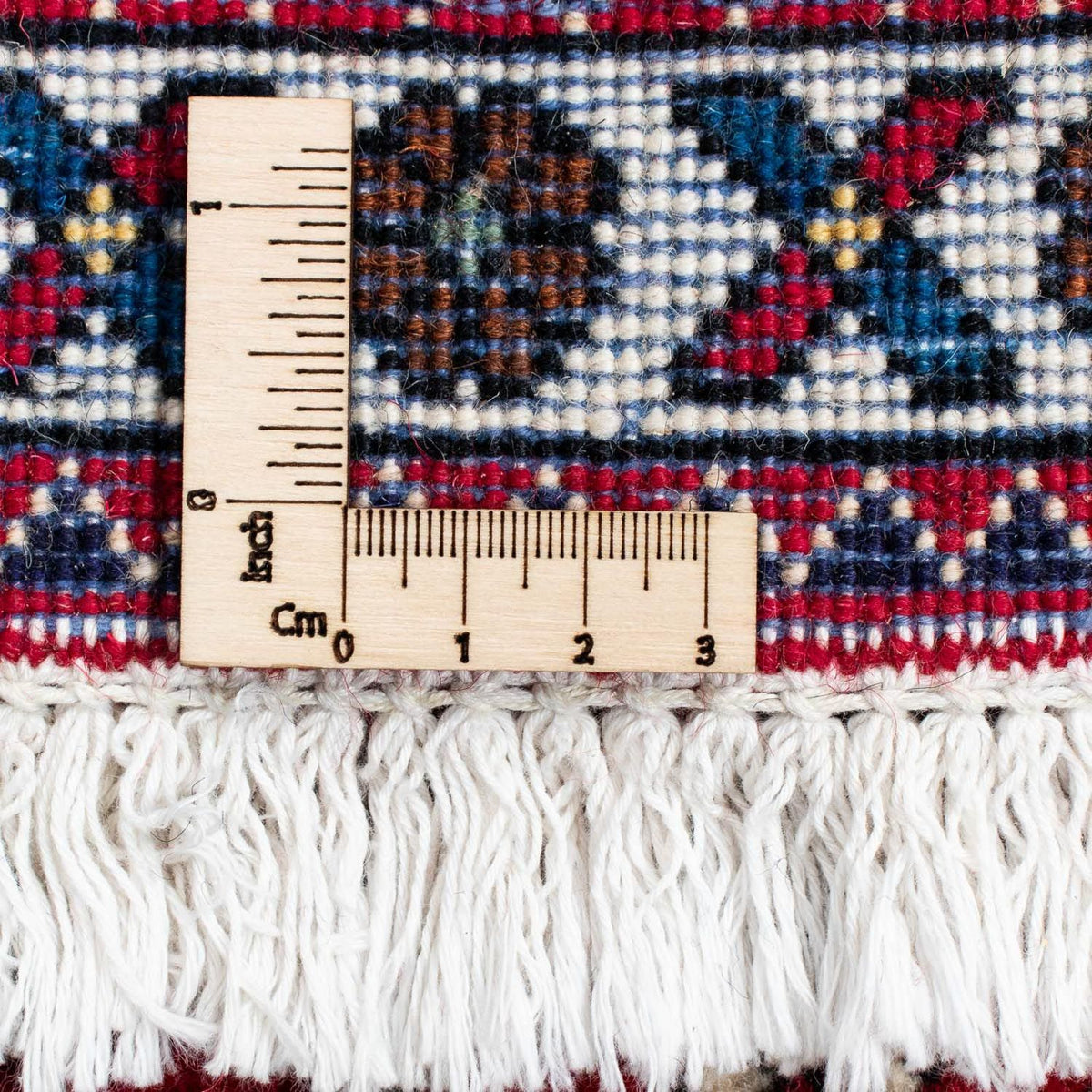 Persisk matta - Nomadic - 130 x 75 cm - mörkröd