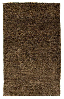 Gabbeh-matta - Indus - 100 x 62 cm - mörkbrun