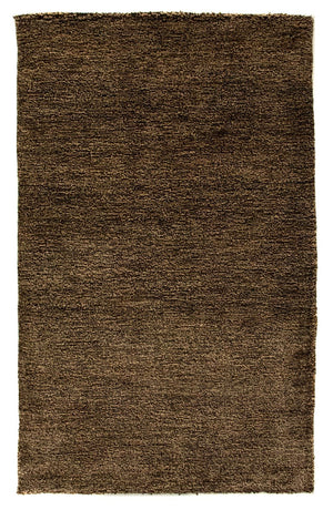 Gabbeh-matta - Indus - 100 x 62 cm - mörkbrun