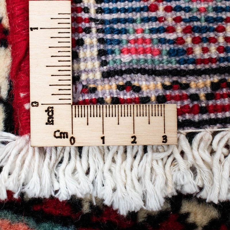 Persisk matta - Nomadic - 120 x 76 cm - mörkröd