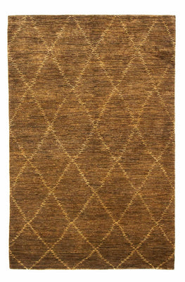 Gabbeh-matta - Indus - 205 x 137 cm - brun