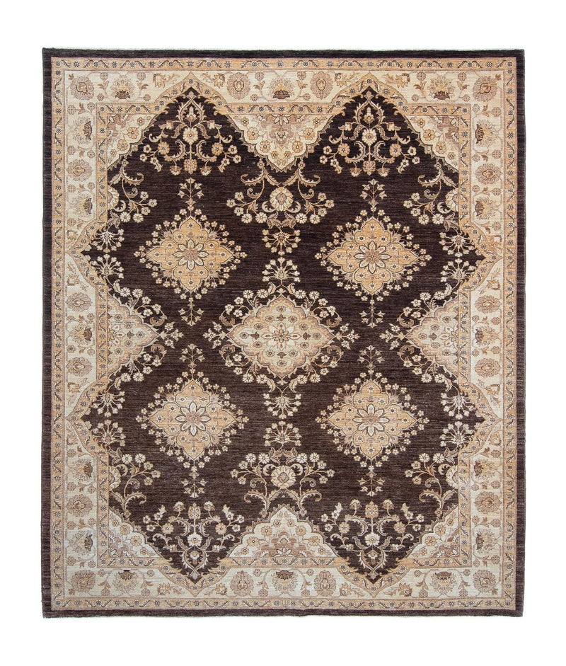 Ziegler Carpet - 300 x 246 cm - mörkbrun
