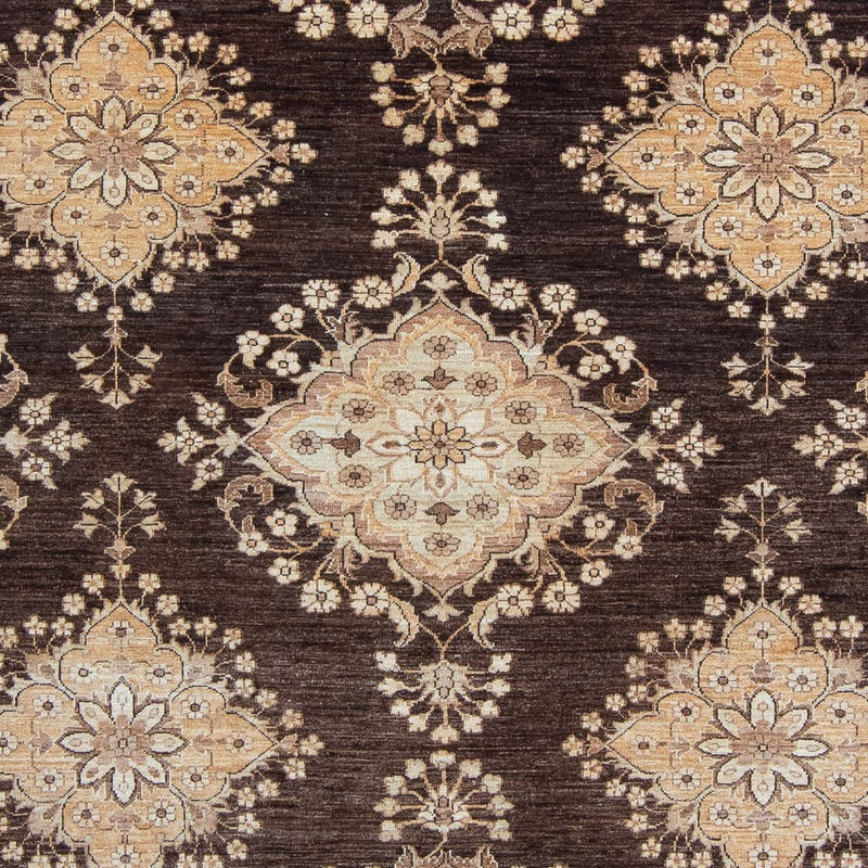 Ziegler Carpet - 300 x 246 cm - mörkbrun