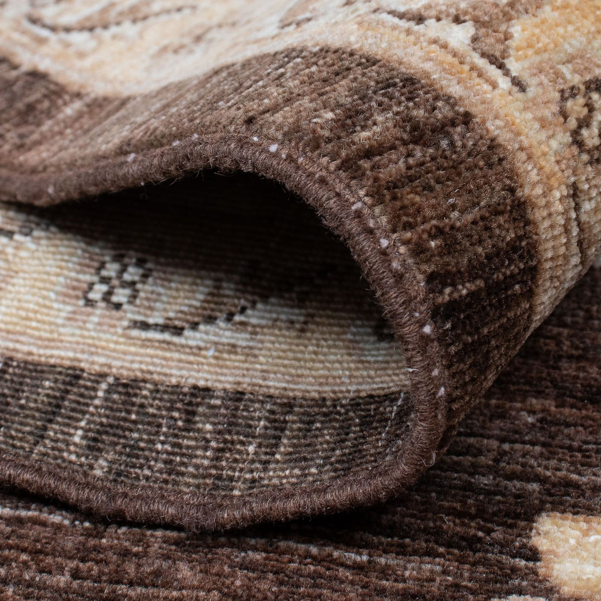 Ziegler Carpet - 300 x 246 cm - mörkbrun