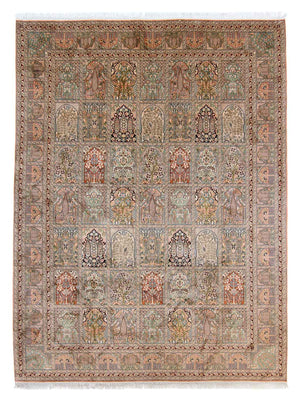 Sidenmatta - Kashmir Silk - 336 x 251 cm - flerfärgad