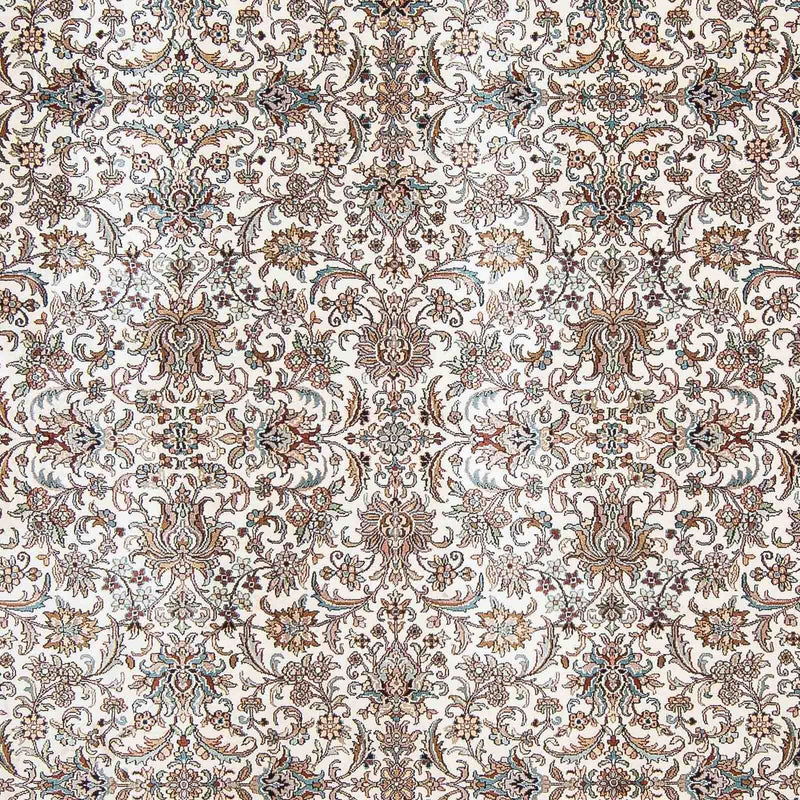 Sidenmatta - Kashmir Silk kvadrat  - 246 x 243 cm - beige