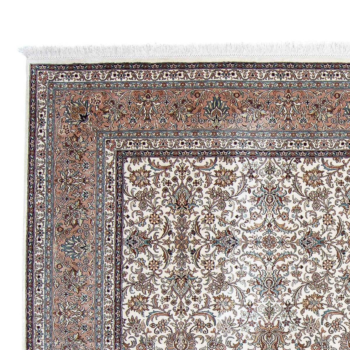 Kashmir silke Mattan 243x246cm - Oriental Carpet